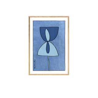 Flor Azul - Tinta Viva