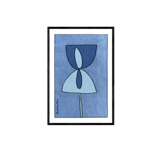 Flor Azul - Tinta Viva