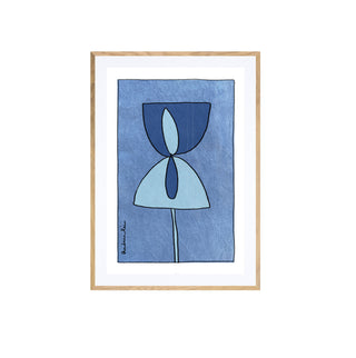 Flor Azul - Tinta Viva