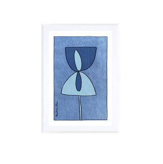 Flor Azul - Tinta Viva