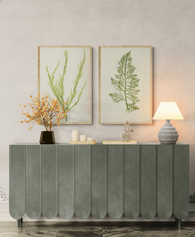 Papel mural Tallos y Flores - decoración botánica